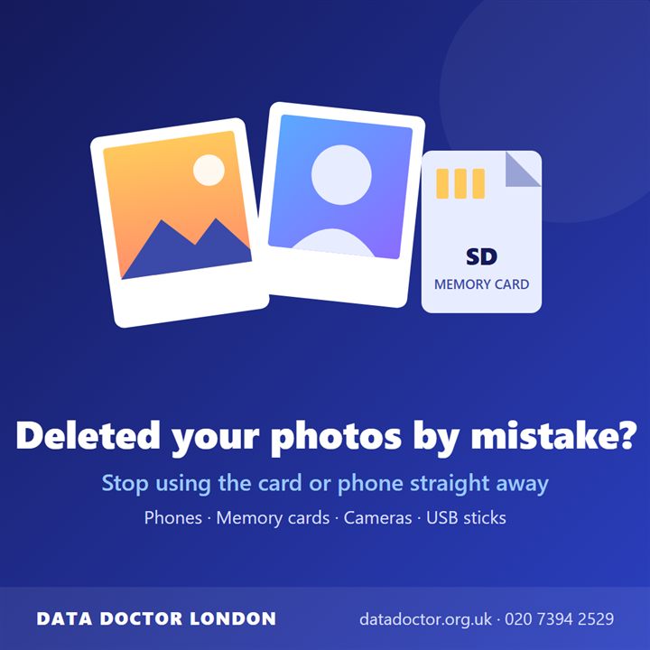 Deleted your photos by mistake?