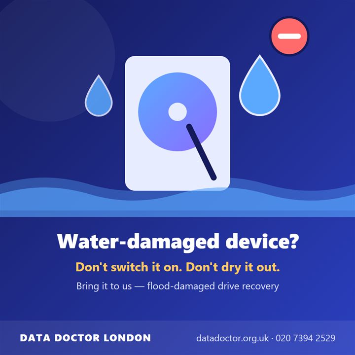 Water-damaged device?